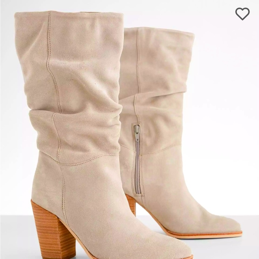 Crevo Suede Slouch Boots